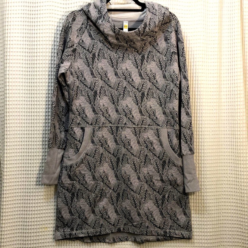 Lole Hooded Sweatshirt Dress